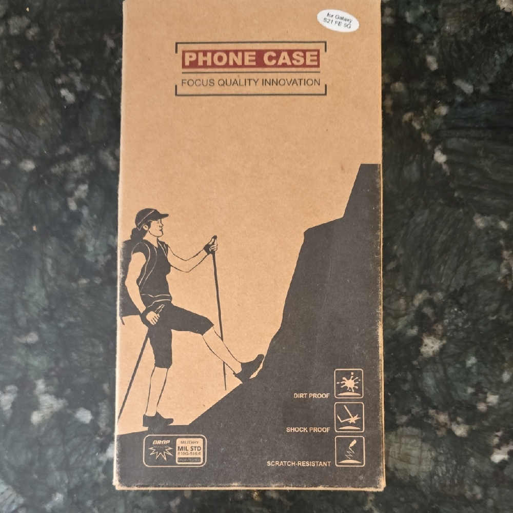 Durable Black Phone Case